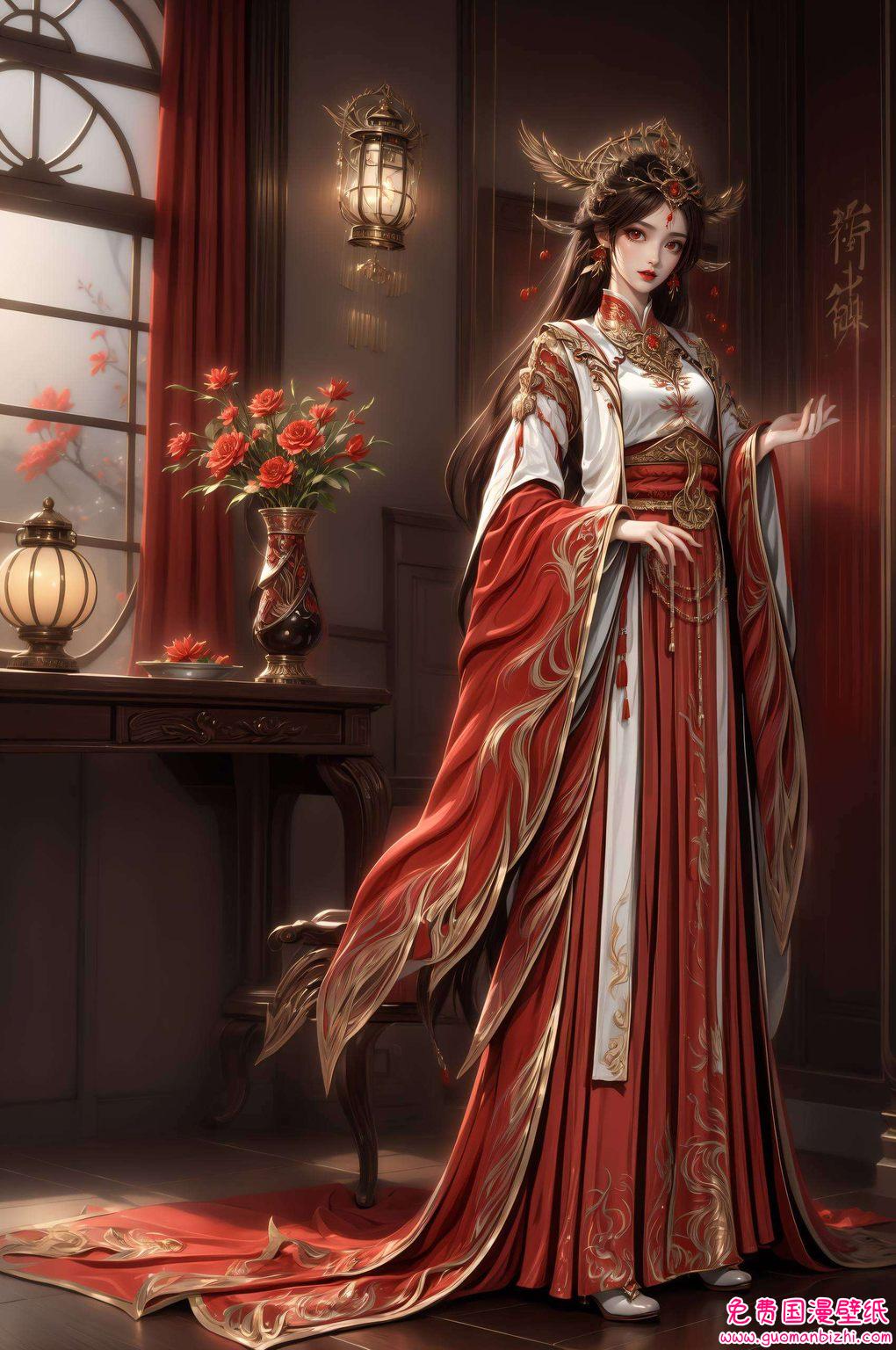 火灵儿高清壁纸动态童年：AI图片参考，极简壁纸，古风韵味IPAD必备