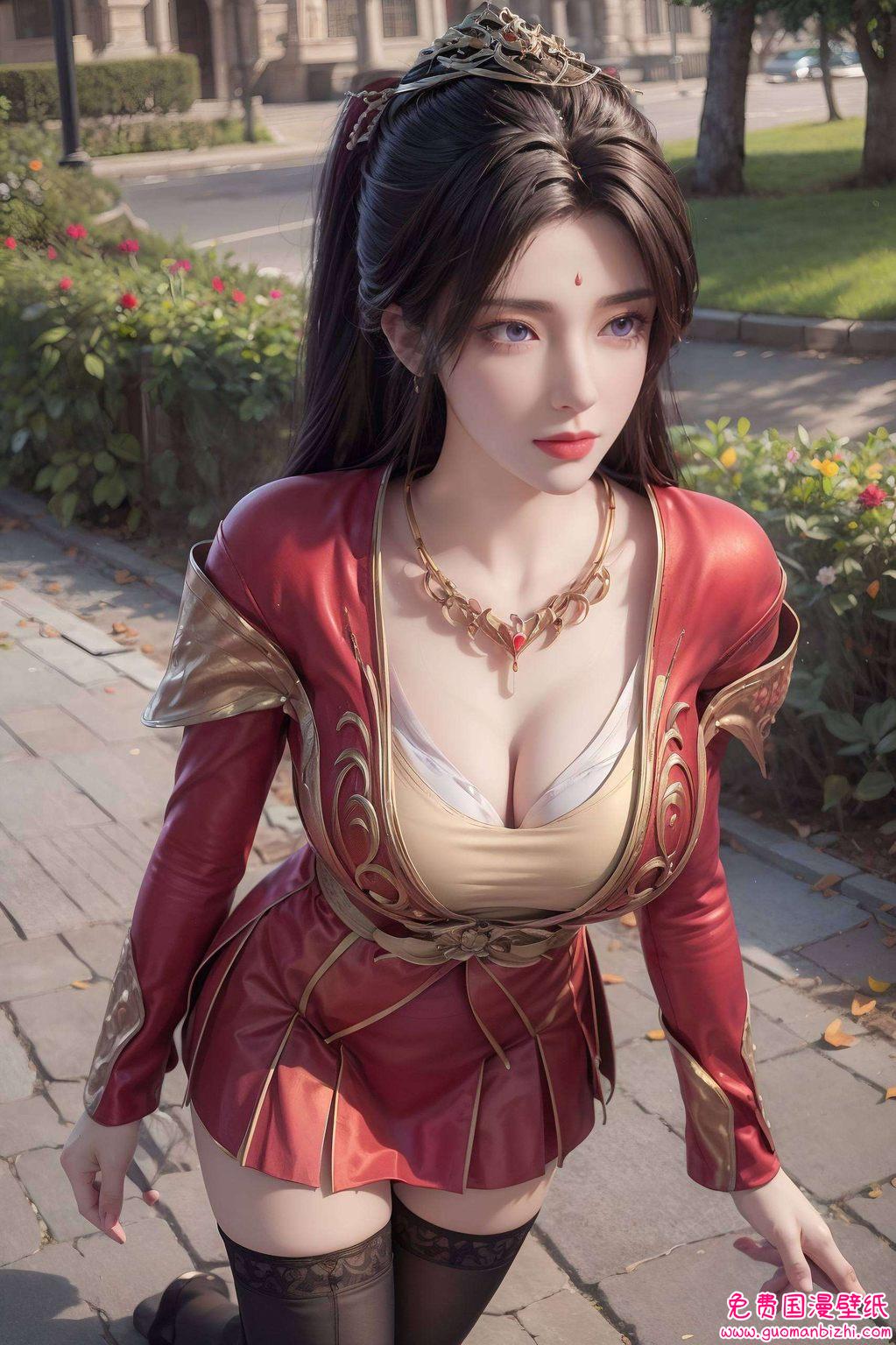 月婵仙子小时候，AI壁纸素材完美像素，平板桌面梦幻呈现