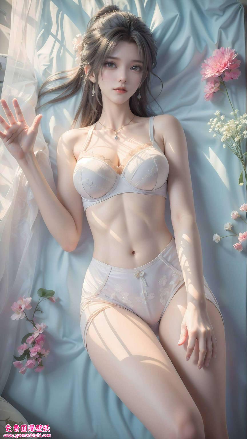 清漪双拼高清壁纸：AI范例×游戏壁纸×平板漫画壁纸精选