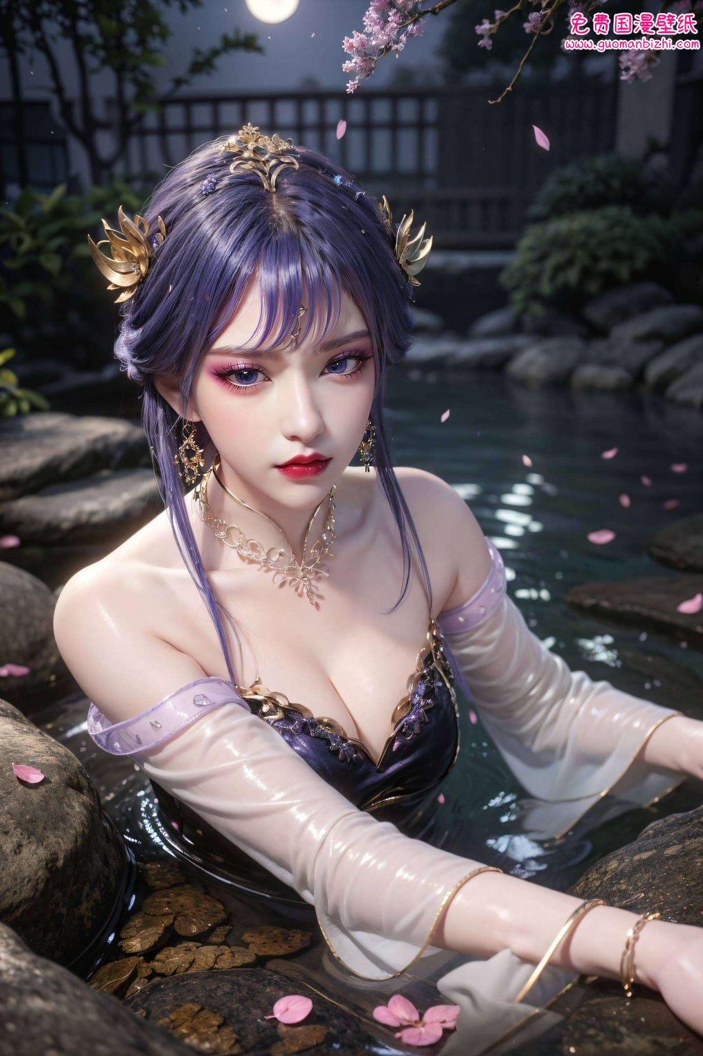 国漫女神壁纸天穹：炫彩壁纸免费壁纸秀，iPhone桌面装饰图集