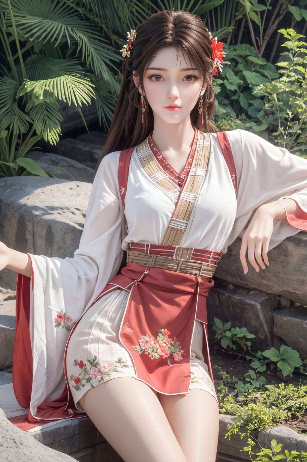 石昊火灵儿剧场版——AI图例免费壁纸分享，PC桌面装饰艺术