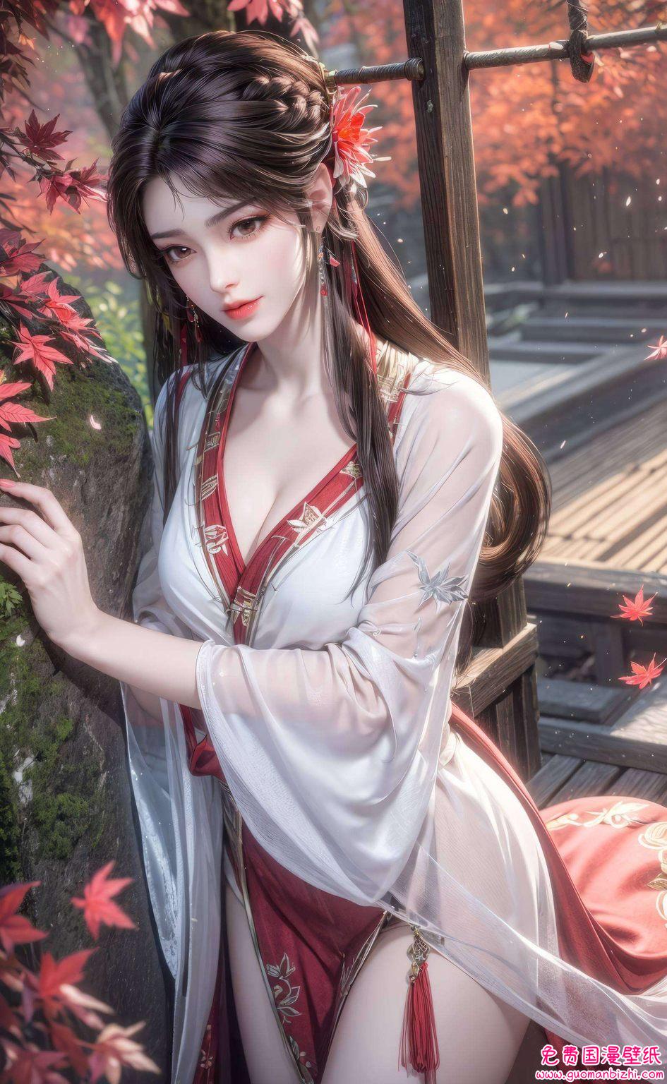 古韵流转：AI壁纸与护眼之美，iPhone古香古色火灵儿手机壁纸图文集