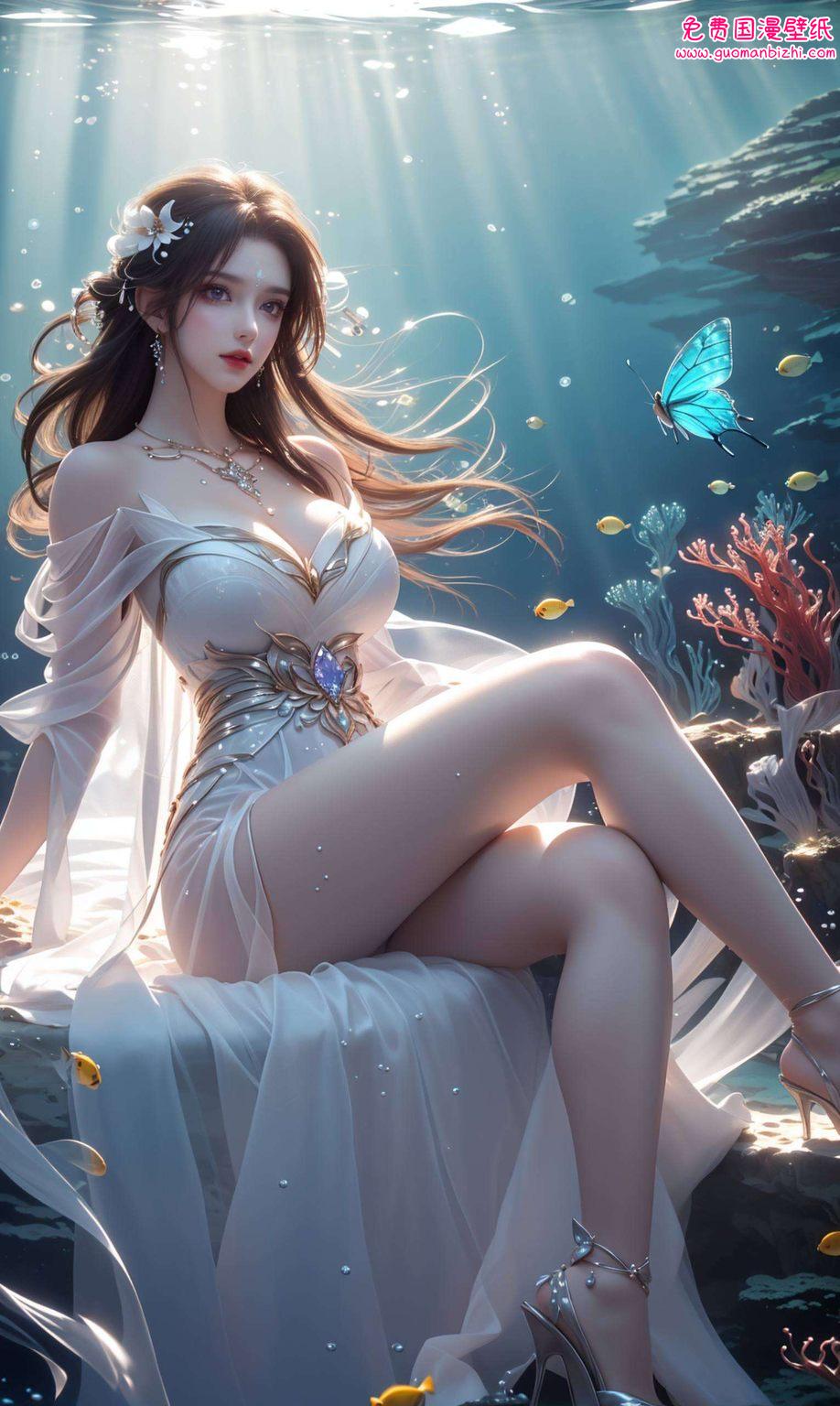 清漪和孩子：极简壁纸，对眼睛好，电脑桌面高清享受