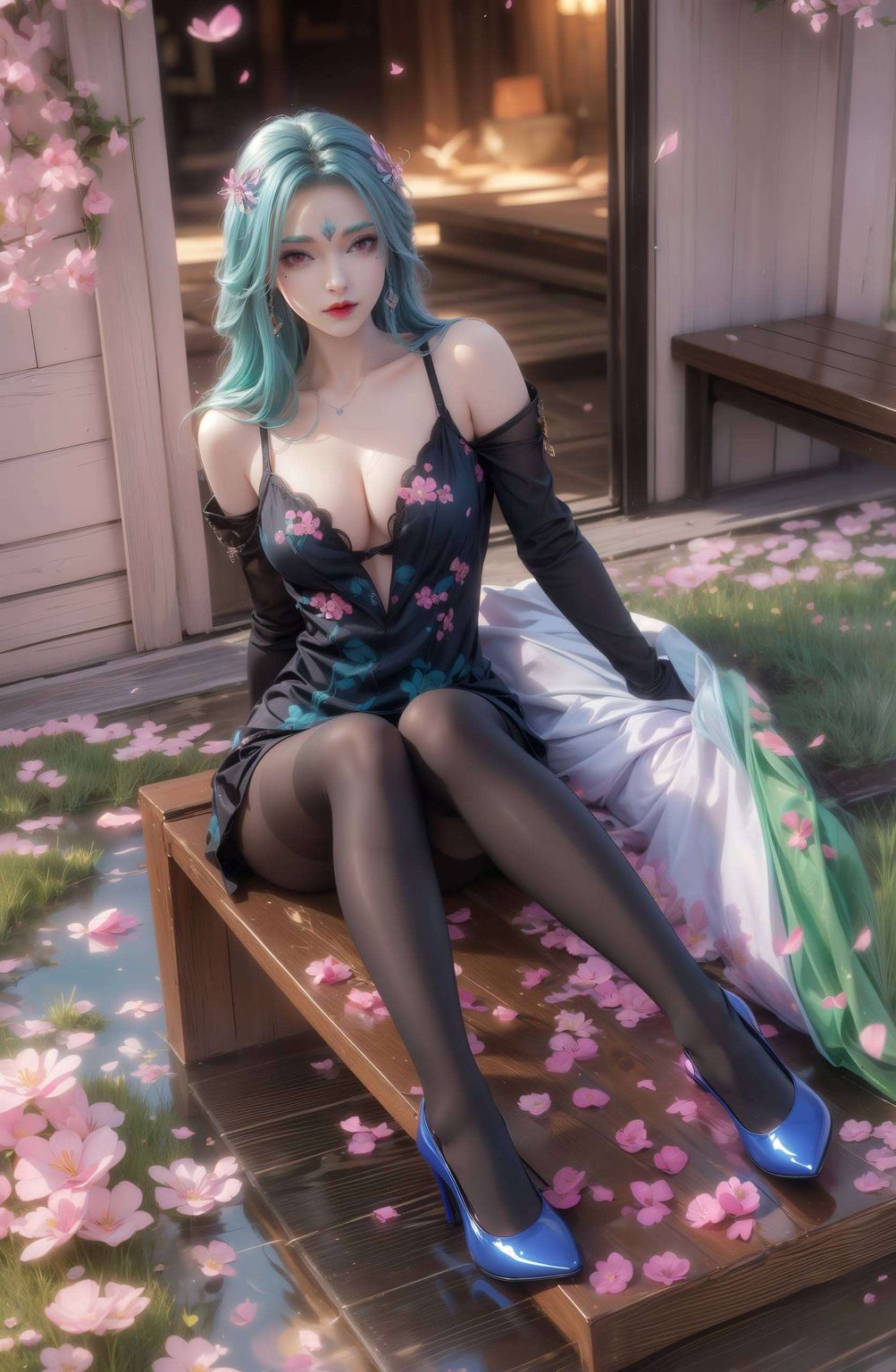 奉眠头像壁纸图片大全：AI范例AIGC免费壁纸，Win10炫彩壁纸分享