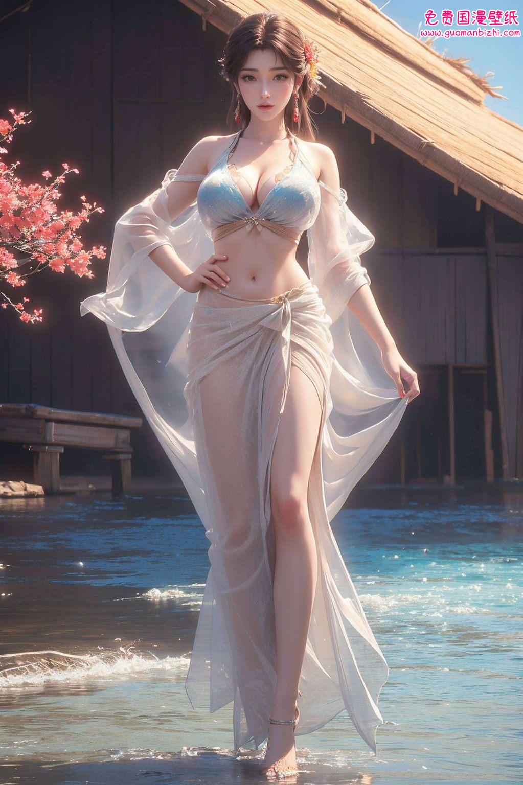 国漫女神AI裸妆高清壁纸秀——火灵儿,AI范例,免费壁纸,电脑桌面必备 国漫女神AI裸妆高清壁纸秀——火灵儿,AI范例,免费壁纸,电脑桌面必备