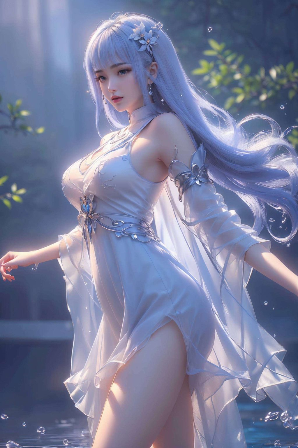 罗嫣与宁雨蝶：AI创造AIGC动漫壁纸，安卓粉色浪漫揭幕