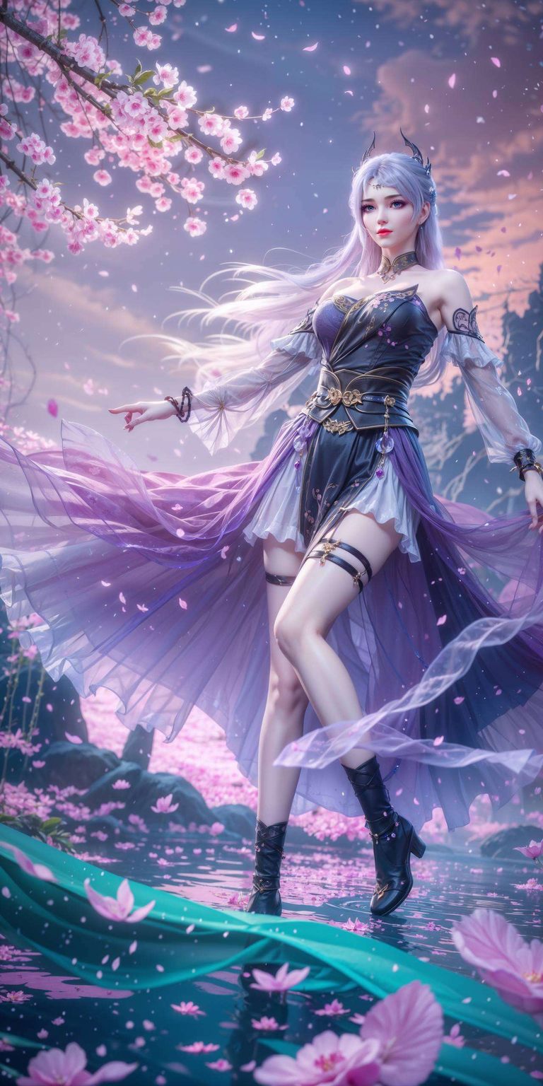 大主宰洛璃3D壁纸集：AI绘画免费分享，苹果桌面背景精选