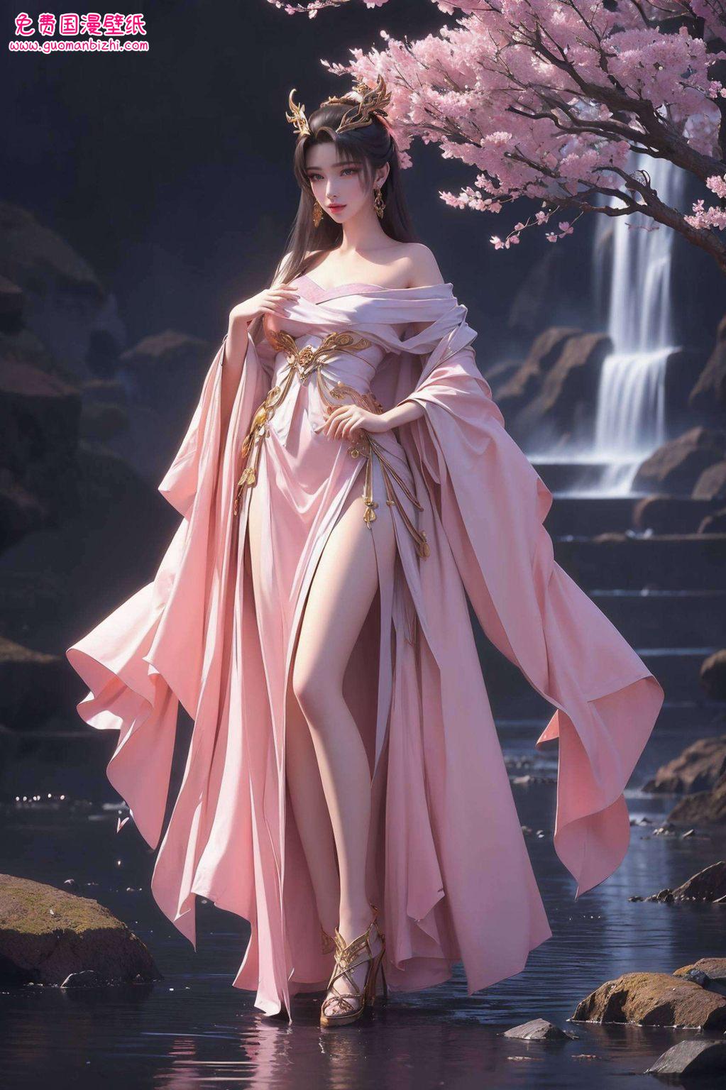 天狐仙子高清写真集：AI素材、极简、Win10、漫画壁纸精选