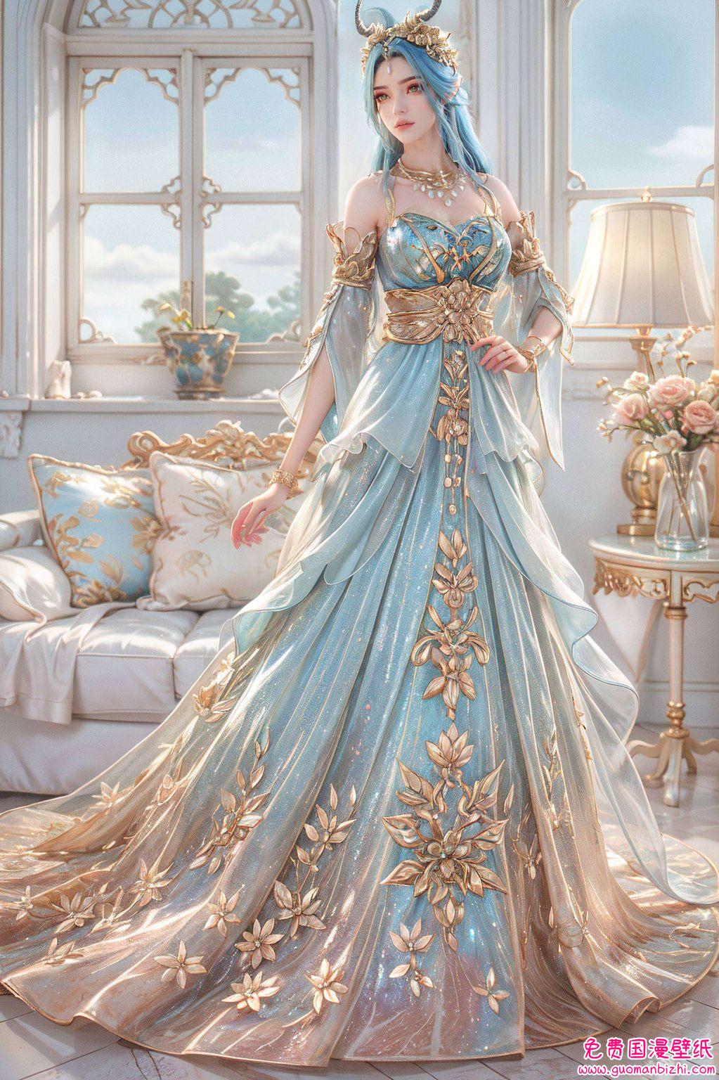 AI图片素材集：极简壁纸，平板桌面新选择