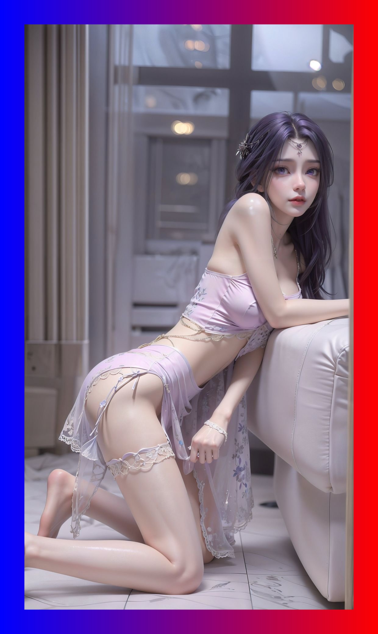 优秀的ai女神完美世界云曦6k壁纸打包