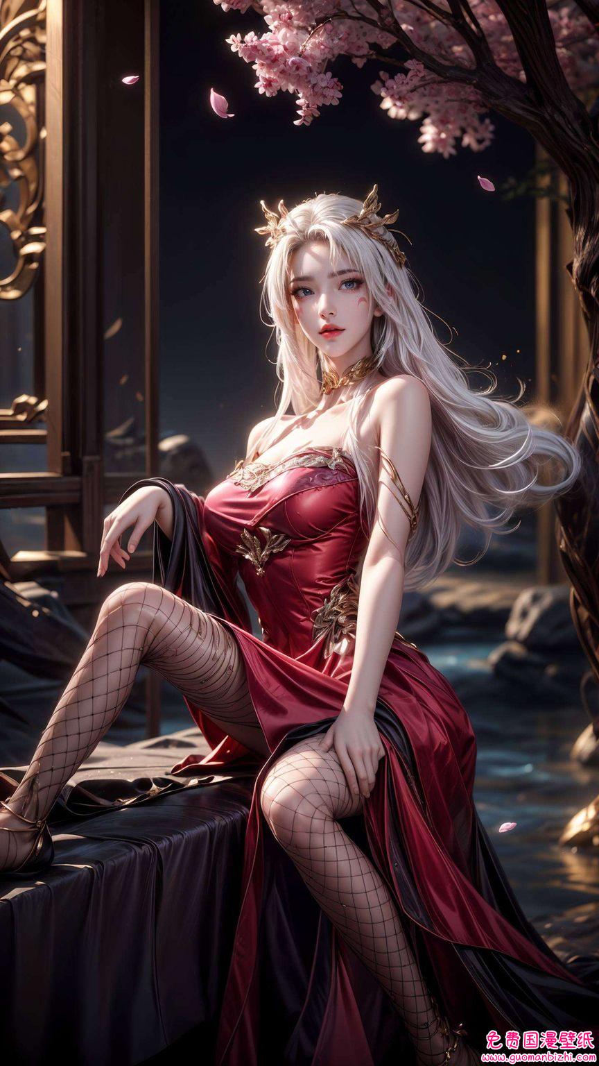 AI创造AIGC：天狐仙子免费壁纸下载，苹果桌面装饰新选择