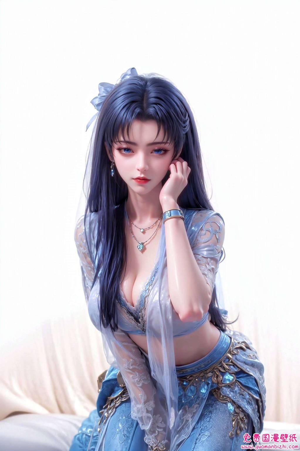 国漫女神宁雨蝶美貌形容:AI创作壁纸,免费壁纸合集,平板艺术壁纸精选 国漫女神宁雨蝶美貌形容:AI创作壁纸,免费壁纸合集,平板艺术壁纸精选