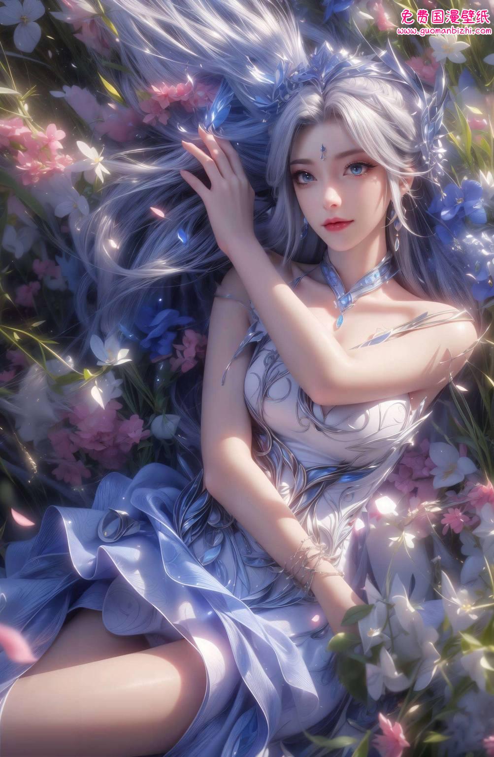 宁雨蝶的婚纱：AI素材免费壁纸下载，Win10壁纸桌面主题精选集