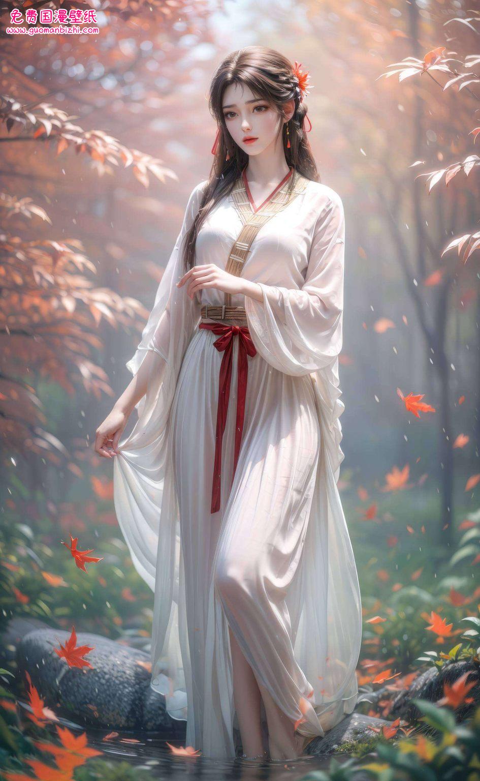 火灵儿御姐魅力尽显，AI素材高清壁纸，完美像素iPhone 1920×1080壁纸集