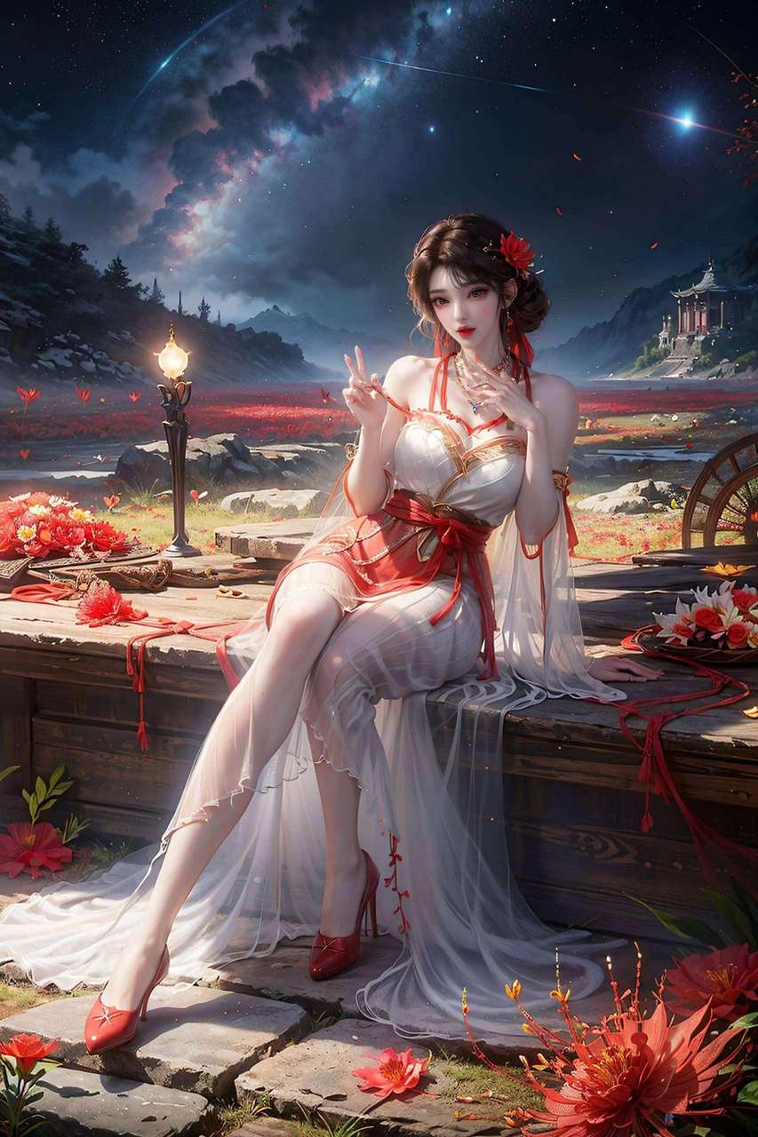 火灵儿新年壁纸:动漫与苹果背景的完美结合 火灵儿新年壁纸:动漫与苹果背景的完美结合