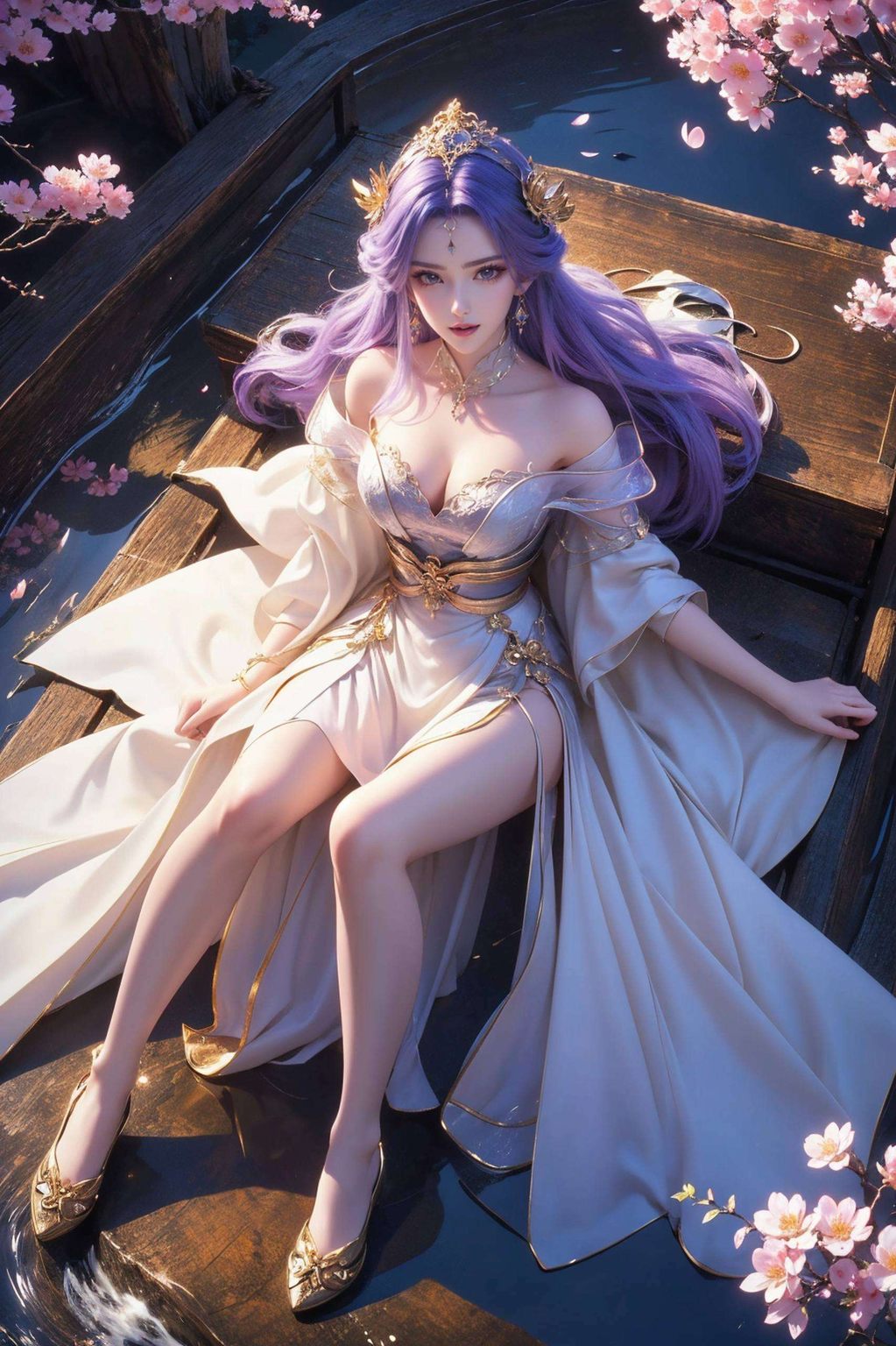 AI壁纸AIGC免费壁纸秀：国漫女神天穹动态电脑潮图壁纸下载