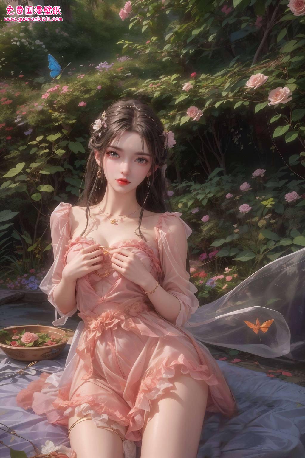 清漪4k超清壁纸平板——AI生成二次元壁纸，Win10桌面壁纸集