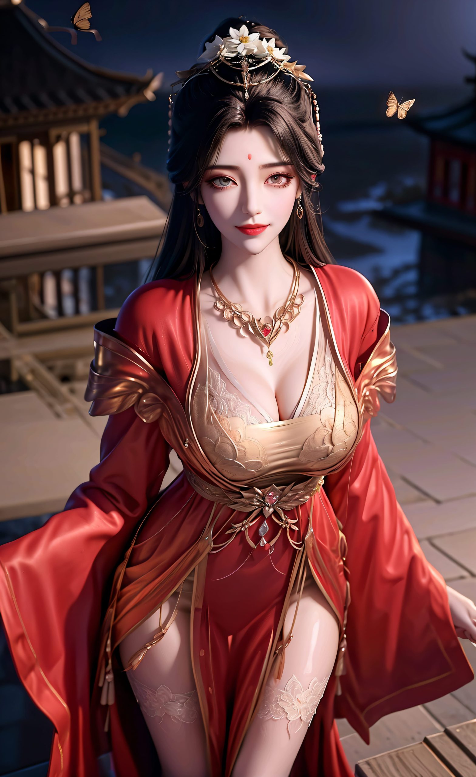 月婵壁纸华丽版国风壁纸包