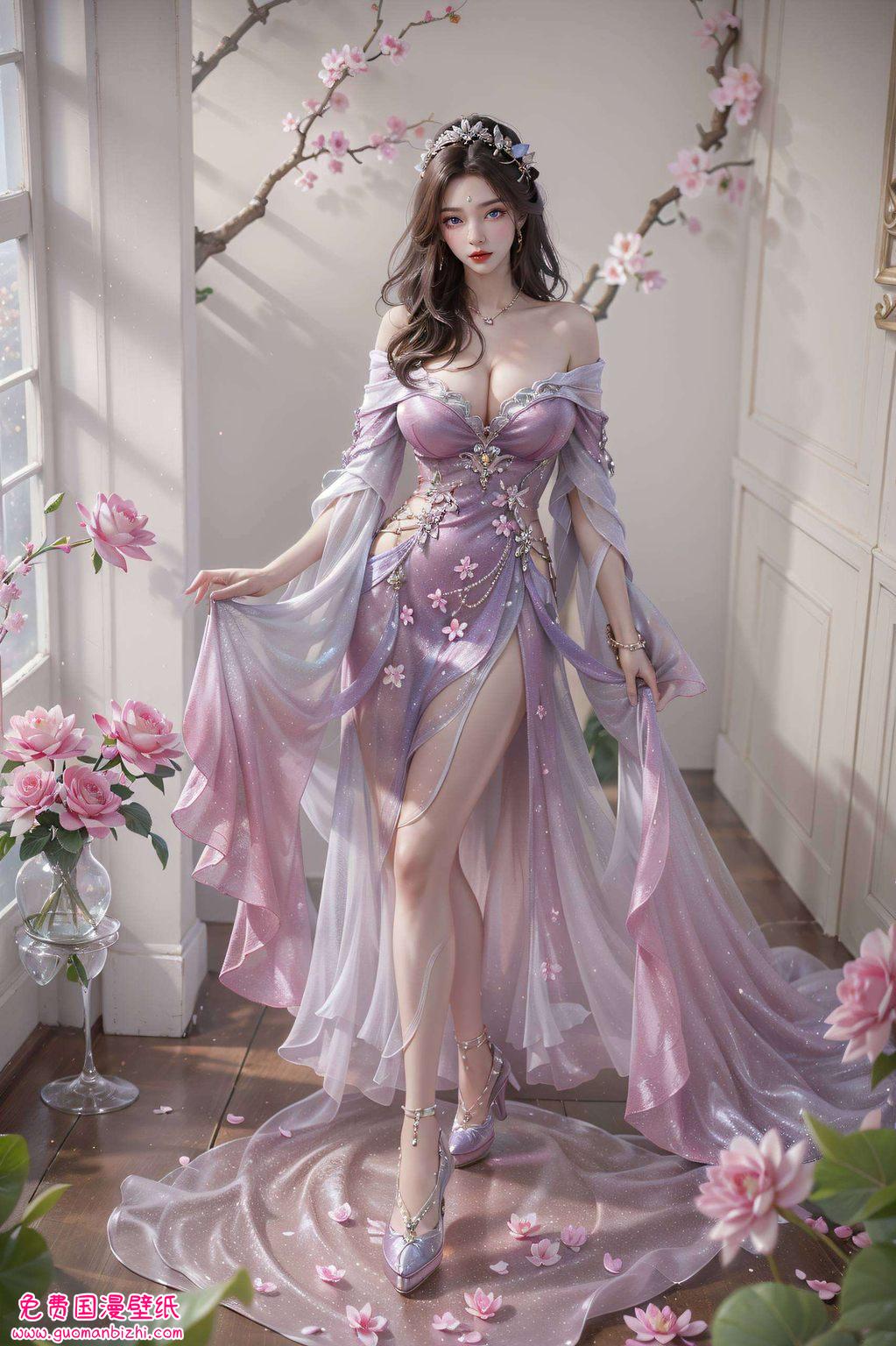 完美月婵:AIGC素材免费壁纸分享,安卓桌面雅致之选 完美月婵:AIGC素材免费壁纸分享,安卓桌面雅致之选