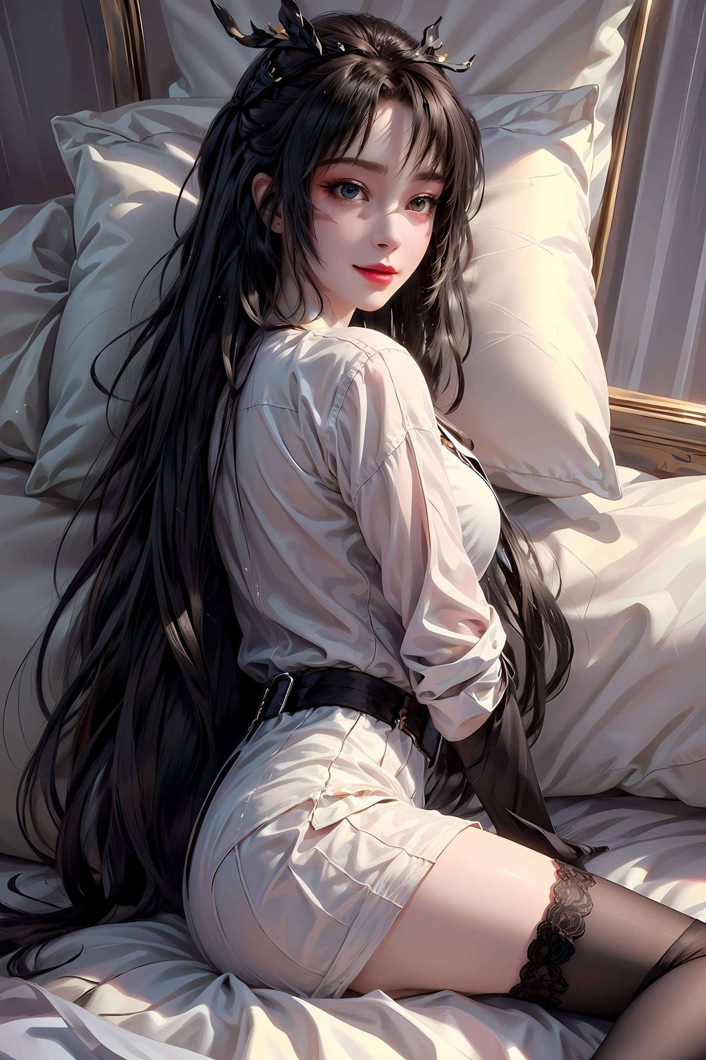 天狐仙子裸妆高清壁纸，震撼免费分享，苹果桌面必备美图