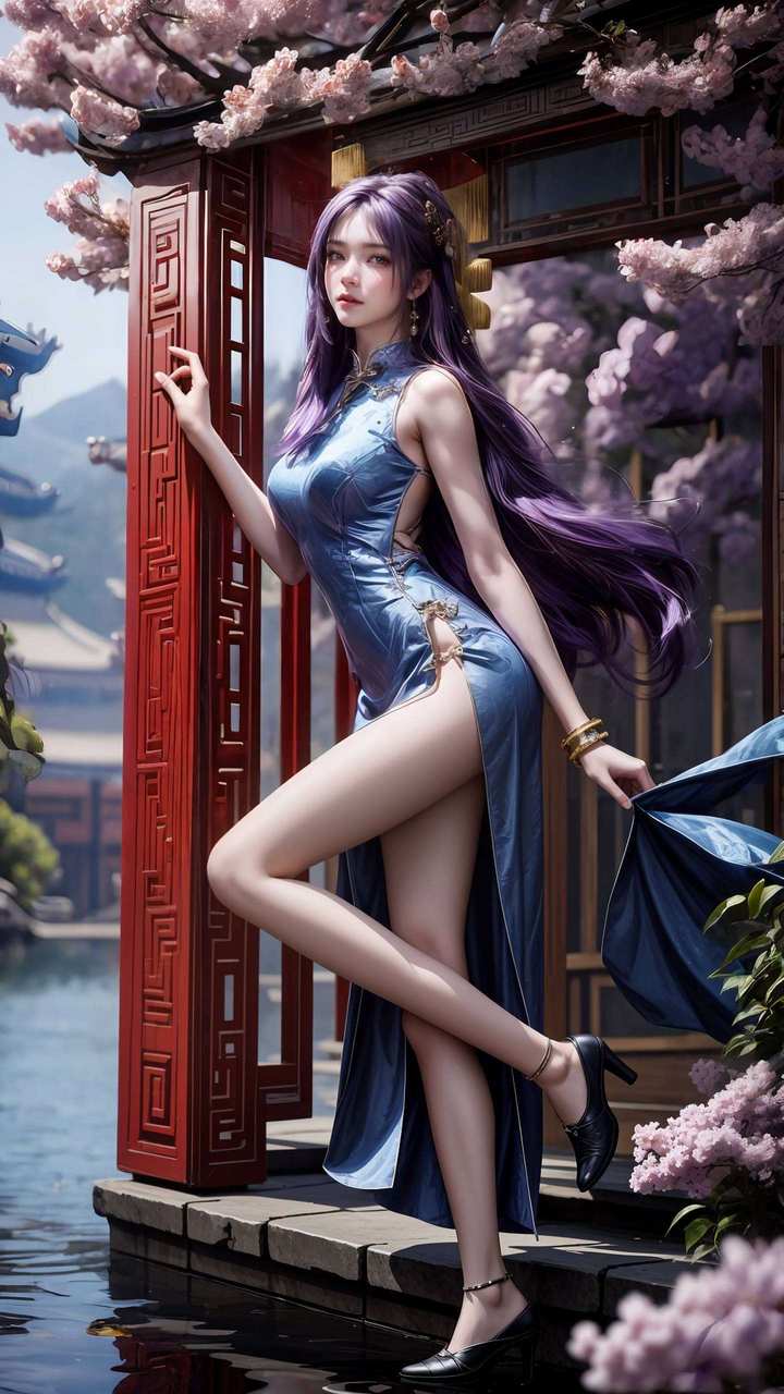 遮天动画姬紫月露面壁纸:极简护眼PC桌面主题 遮天动画姬紫月露面壁纸:极简护眼PC桌面主题