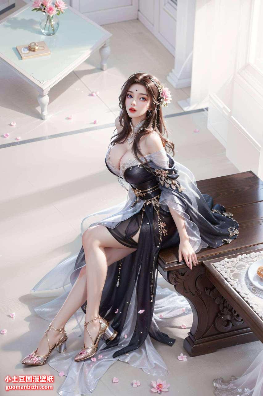 特集二次元壁纸pc宽屏壁纸：完美世界动漫月婵壁纸