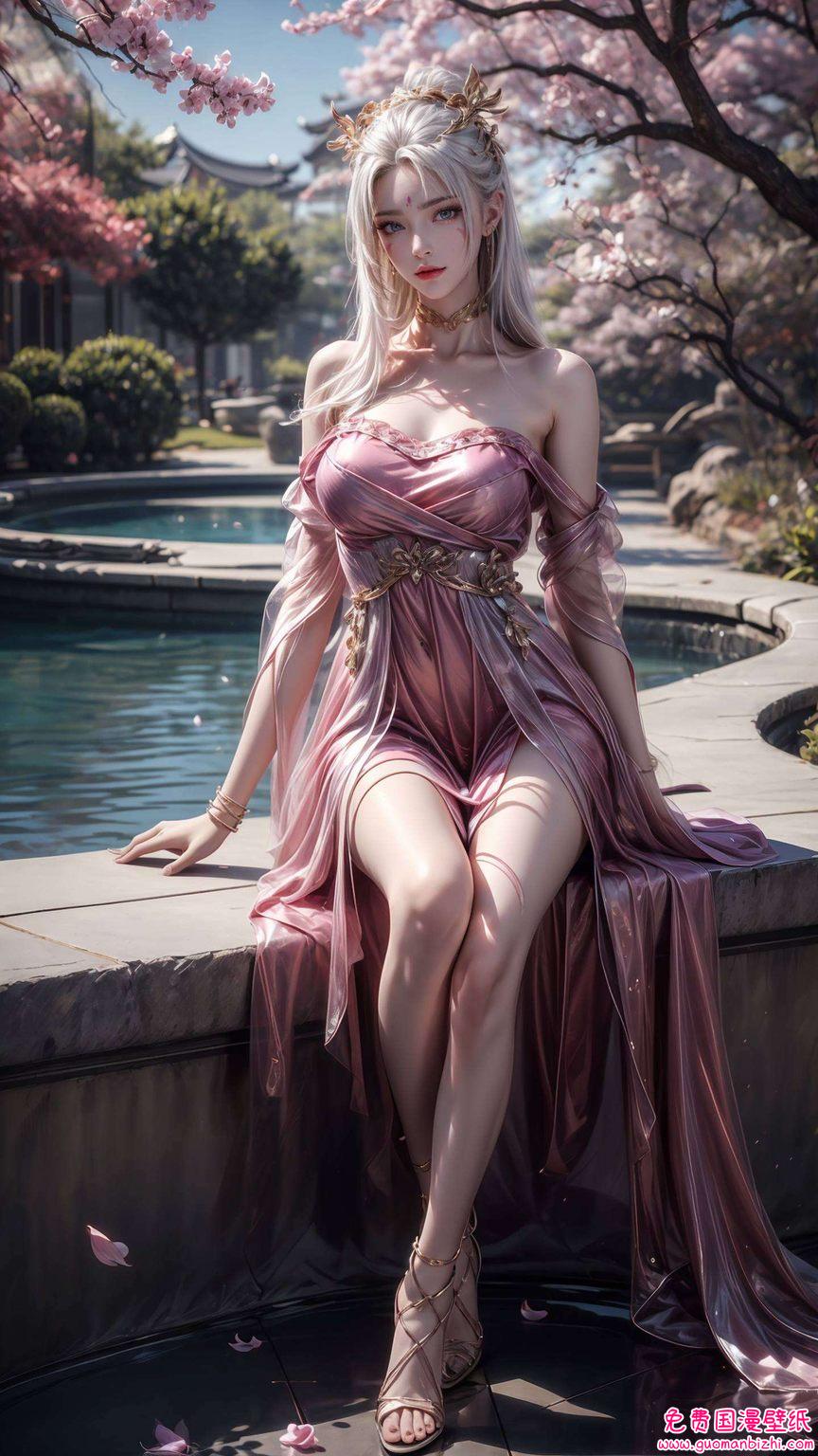 天狐仙子高清写真集：AI素材、极简、Win10、漫画壁纸精选