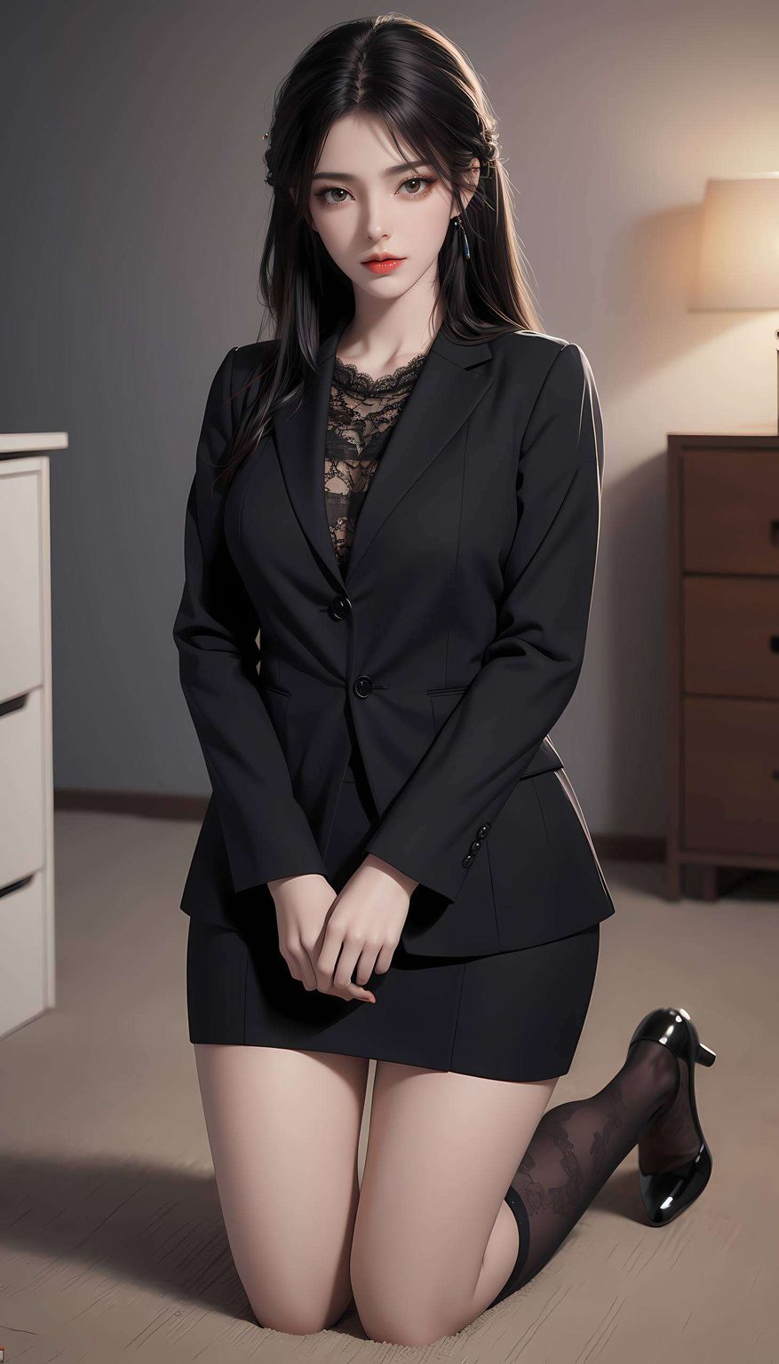 石昊与火灵儿：AI范例AIGC游戏壁纸，iPhone锁屏壁纸精选