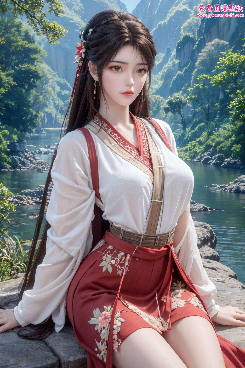 超清晰动漫壁纸：真人火灵儿平板锁屏壁纸集锦