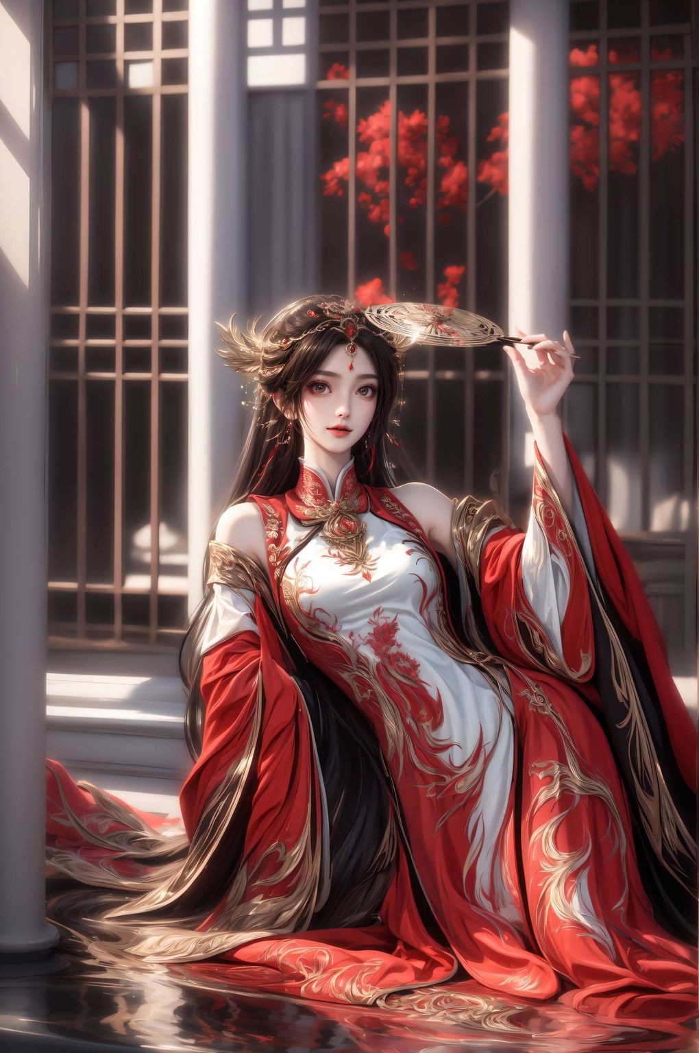 完美世界清新免费壁纸下载——火灵儿炫彩iPad精美壁纸集