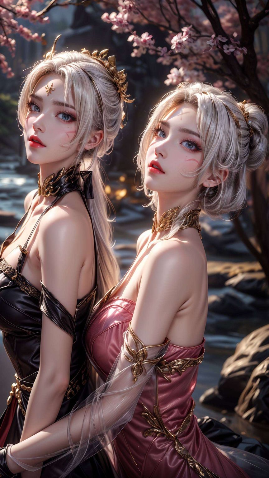 天狐仙子黄化壁纸高清：AI素材集锦，游戏与平板潮图壁纸盛宴