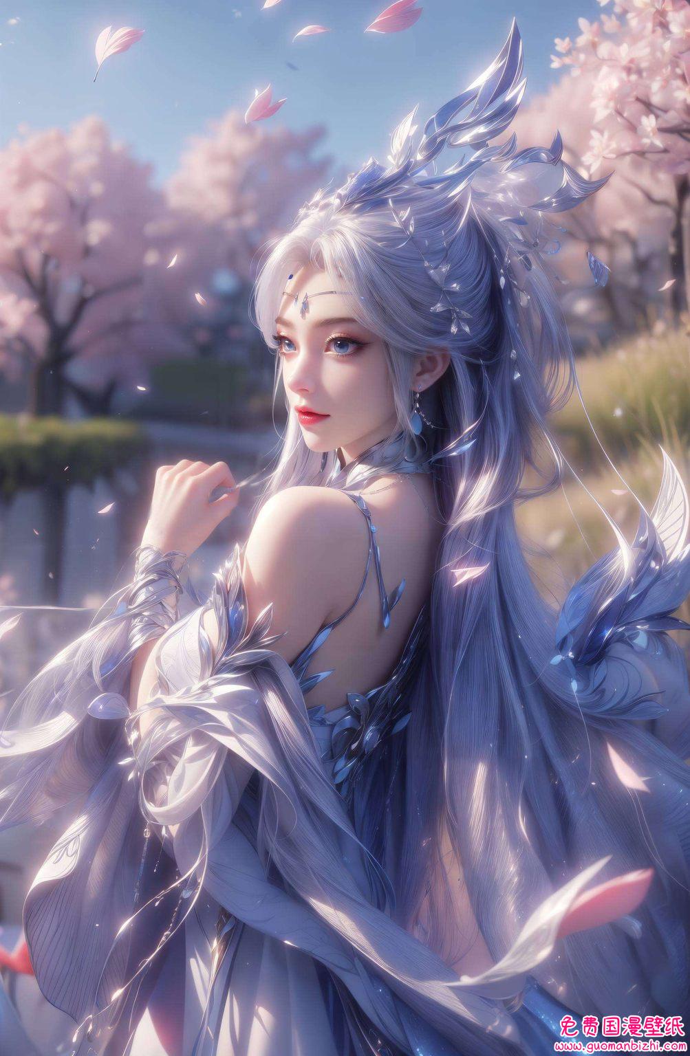 宁雨蝶原作集：AI绘画×极简风×安卓动画壁纸精选