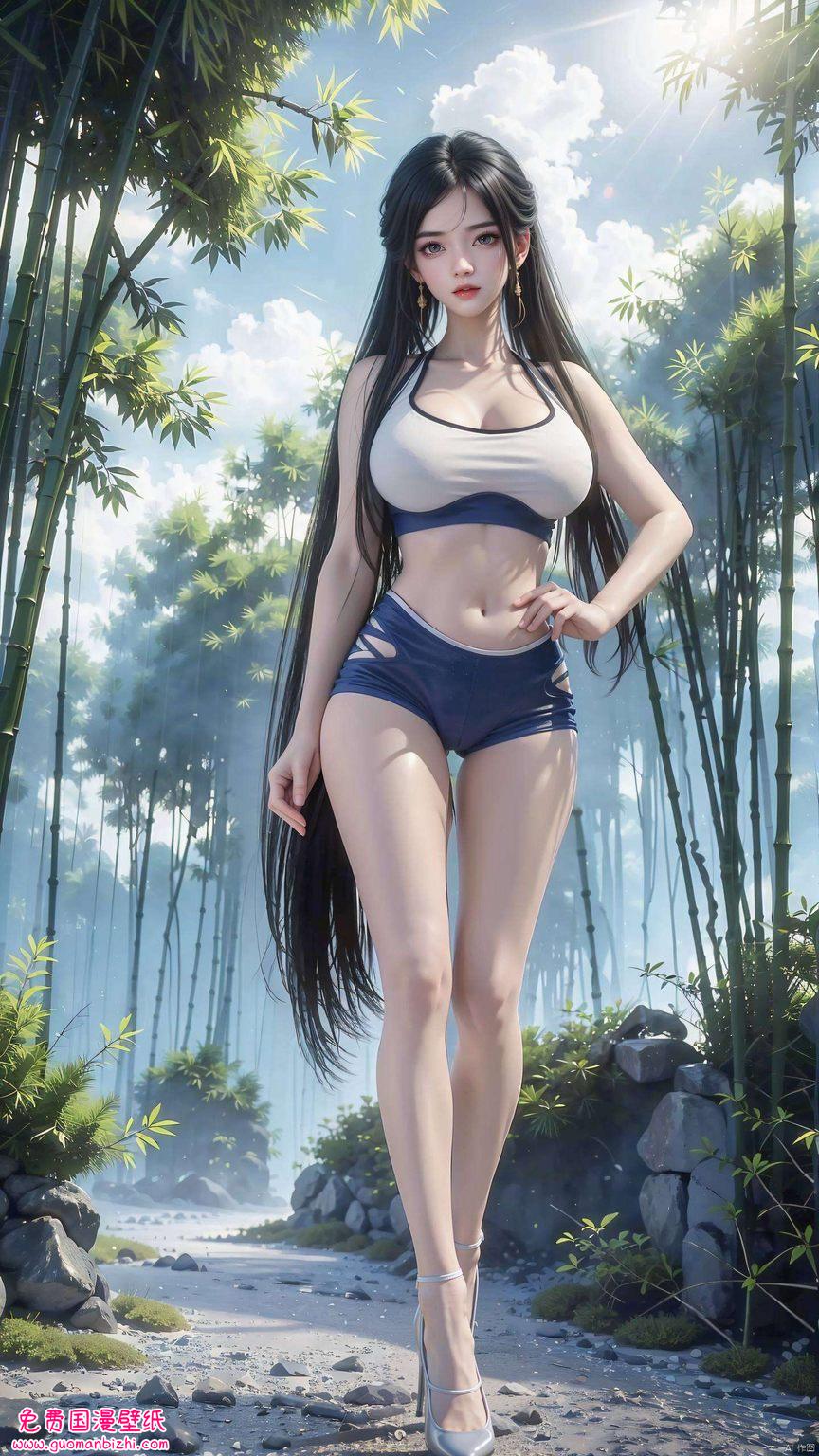 荒天帝石昊壁纸：清漪之美，AI绘画免费壁纸合集，Win10专属壁纸精选