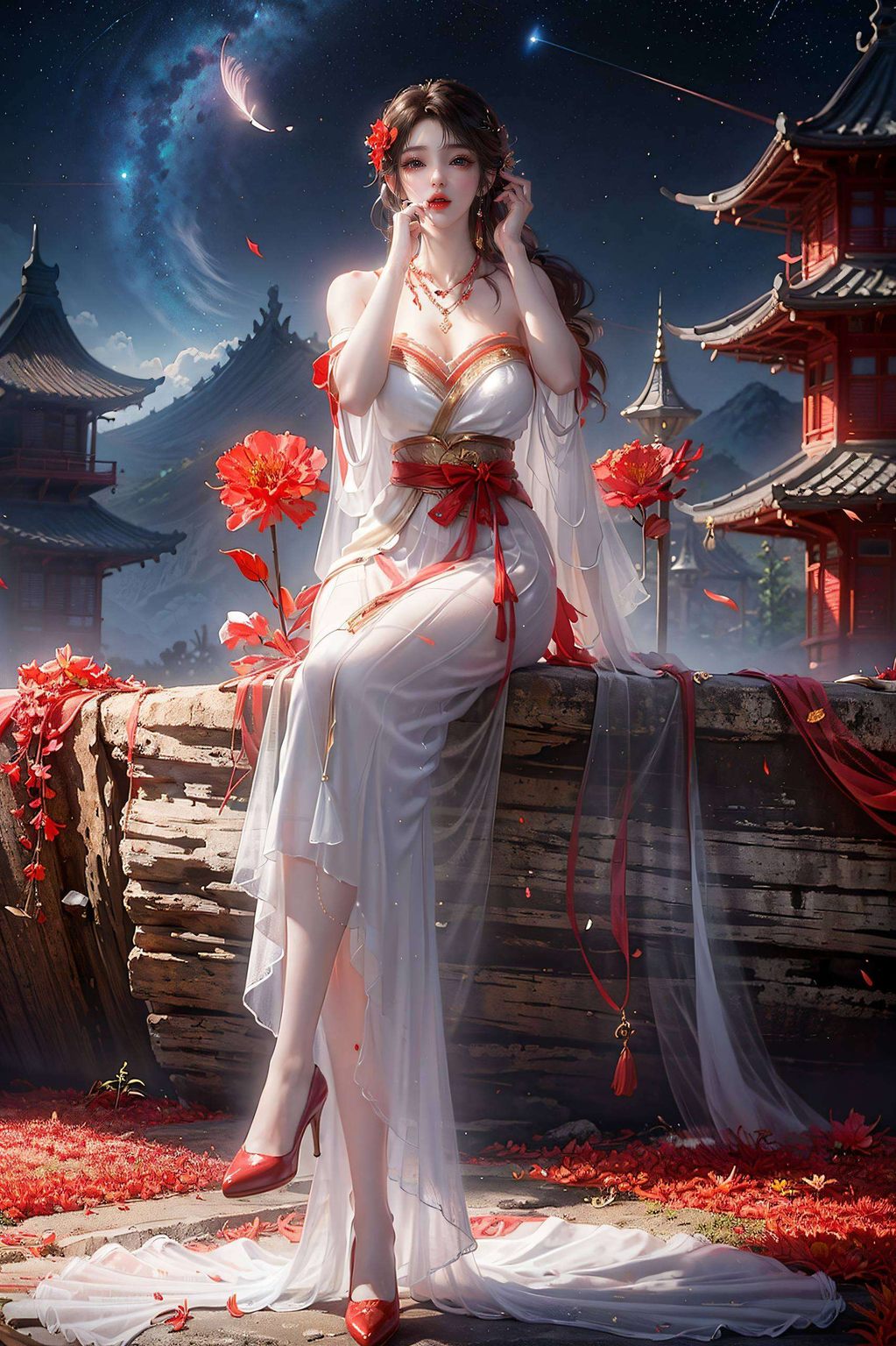 AI壁纸素材:精细角色描绘,火灵儿iPhone桌面横屏动态壁纸 AI壁纸素材:精细角色描绘,火灵儿iPhone桌面横屏动态壁纸