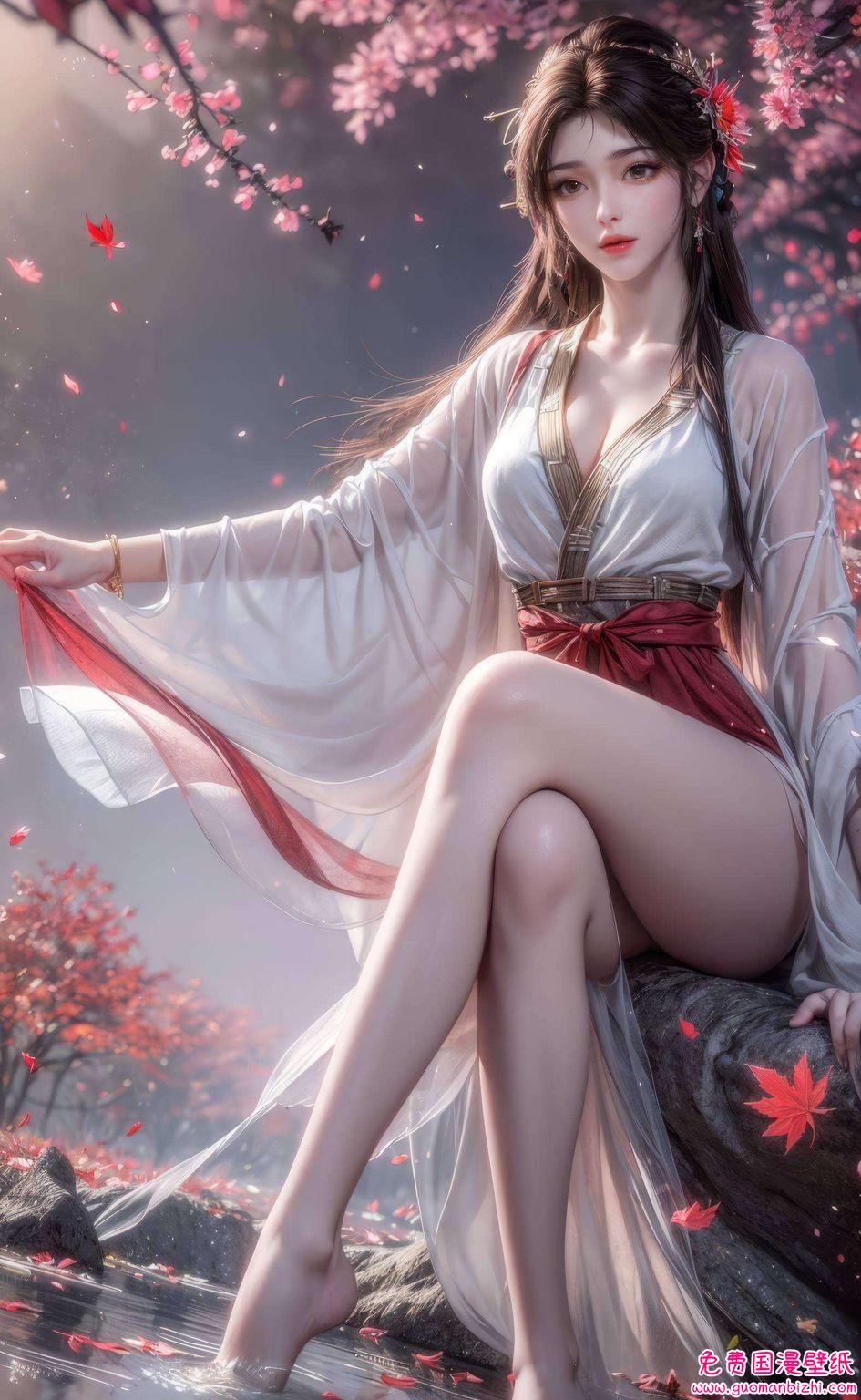 火灵儿哭了AI图片壁纸集，免费下载苹果宽屏超清壁纸