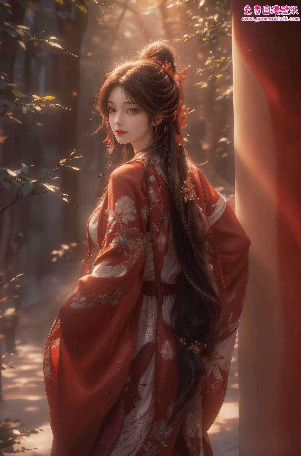 黑化火灵儿AI图例动态壁纸，免费合集，电脑桌面必备图片下载