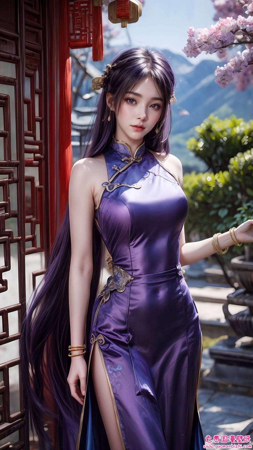 AI素材免费壁纸分享:姬紫月动漫高清壁纸电脑粉色版 AI素材免费壁纸分享:姬紫月动漫高清壁纸电脑粉色版