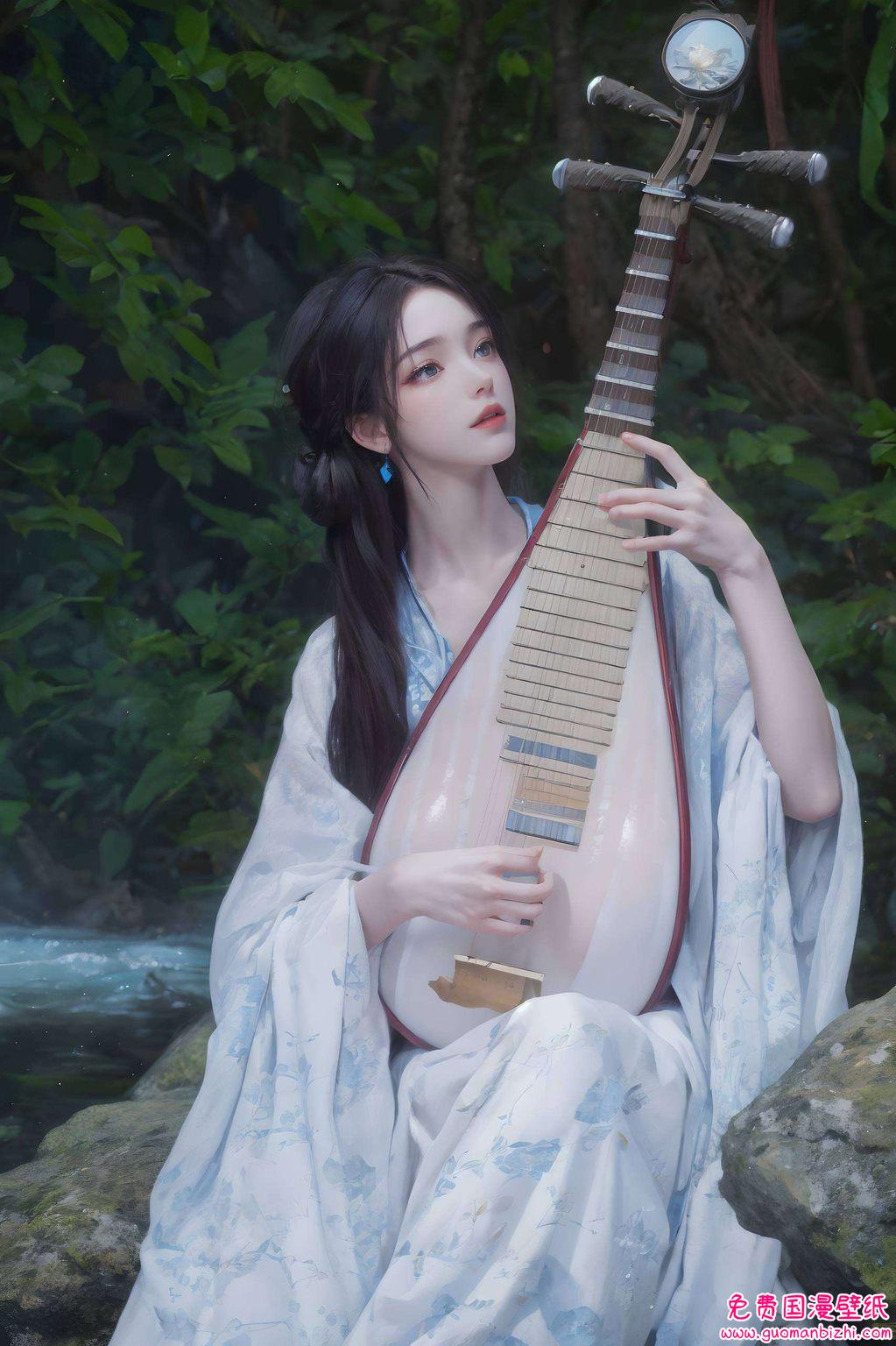 AI素材壁纸:火灵儿精细角色装饰,苹果桌面必备之美 AI素材壁纸:火灵儿精细角色装饰,苹果桌面必备之美