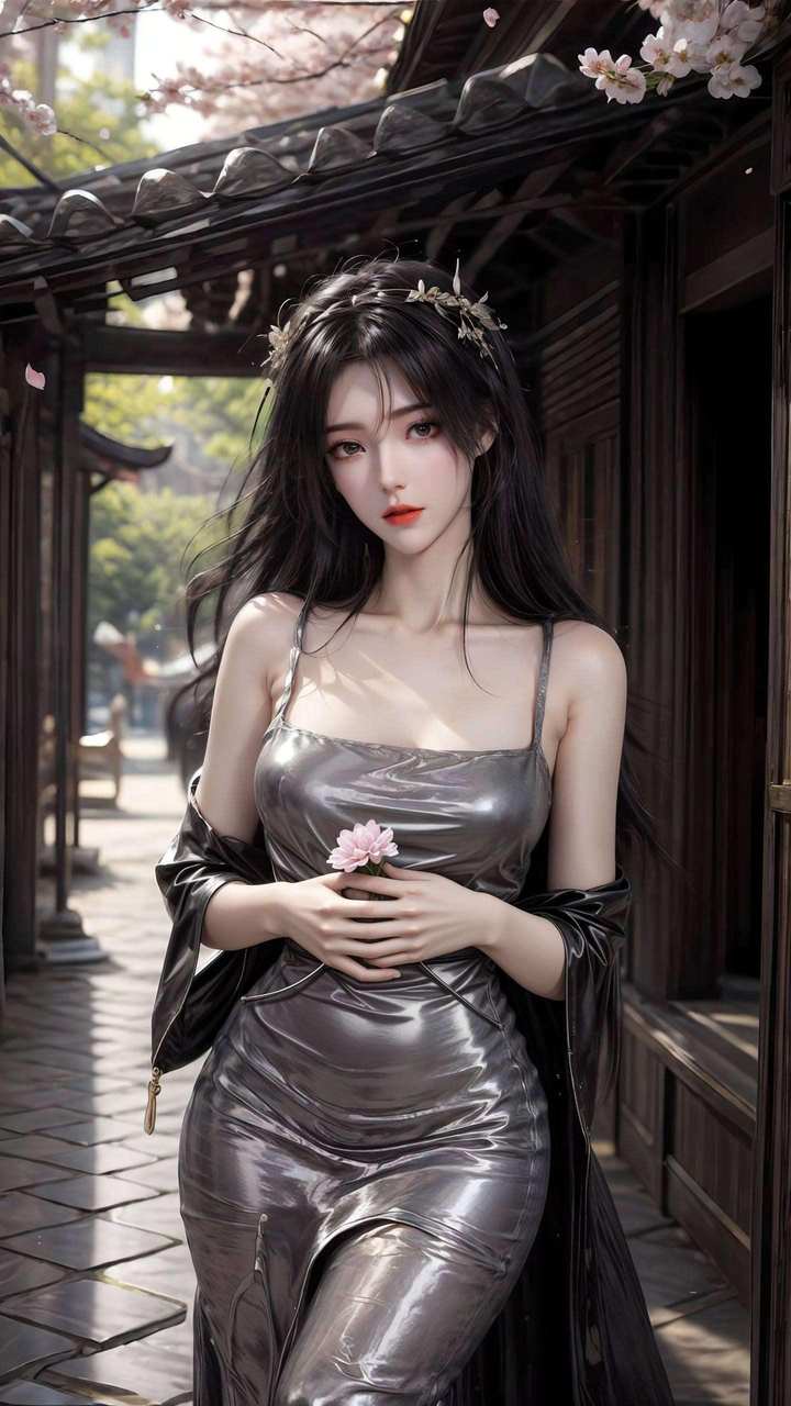 柳神侧脸高清图片二次元唯美壁纸