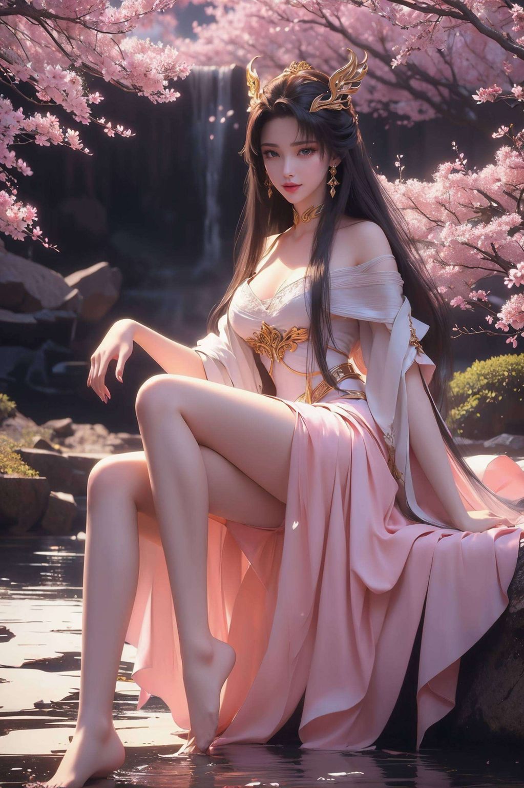 二次元壁纸天狐仙子：AI素材壁纸，免费分享，PC宽屏完美体验