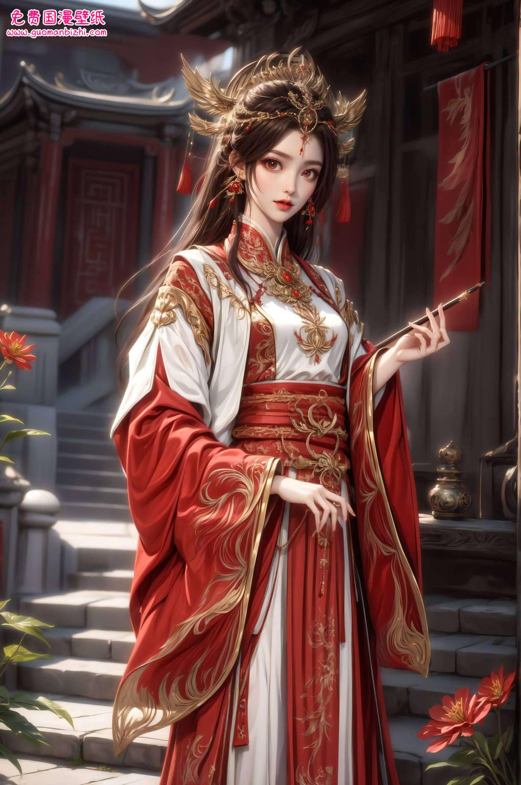 荒天帝火灵儿ai范例游戏壁纸，PC唯美手机壁纸集锦