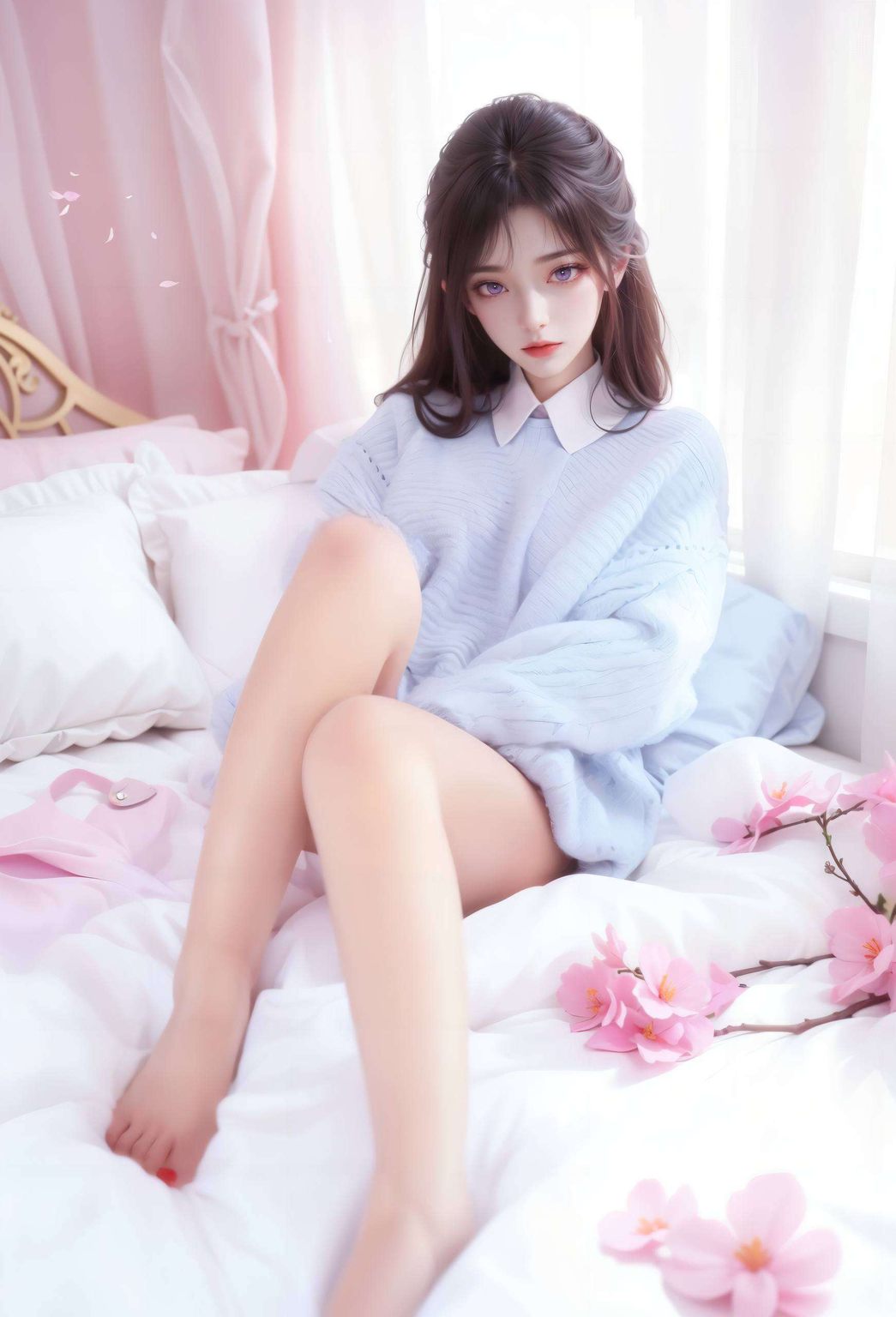 AI创造之美：免费‘新造型月婵动态壁纸’，Win10专属壁纸，领略最美壁纸风采。