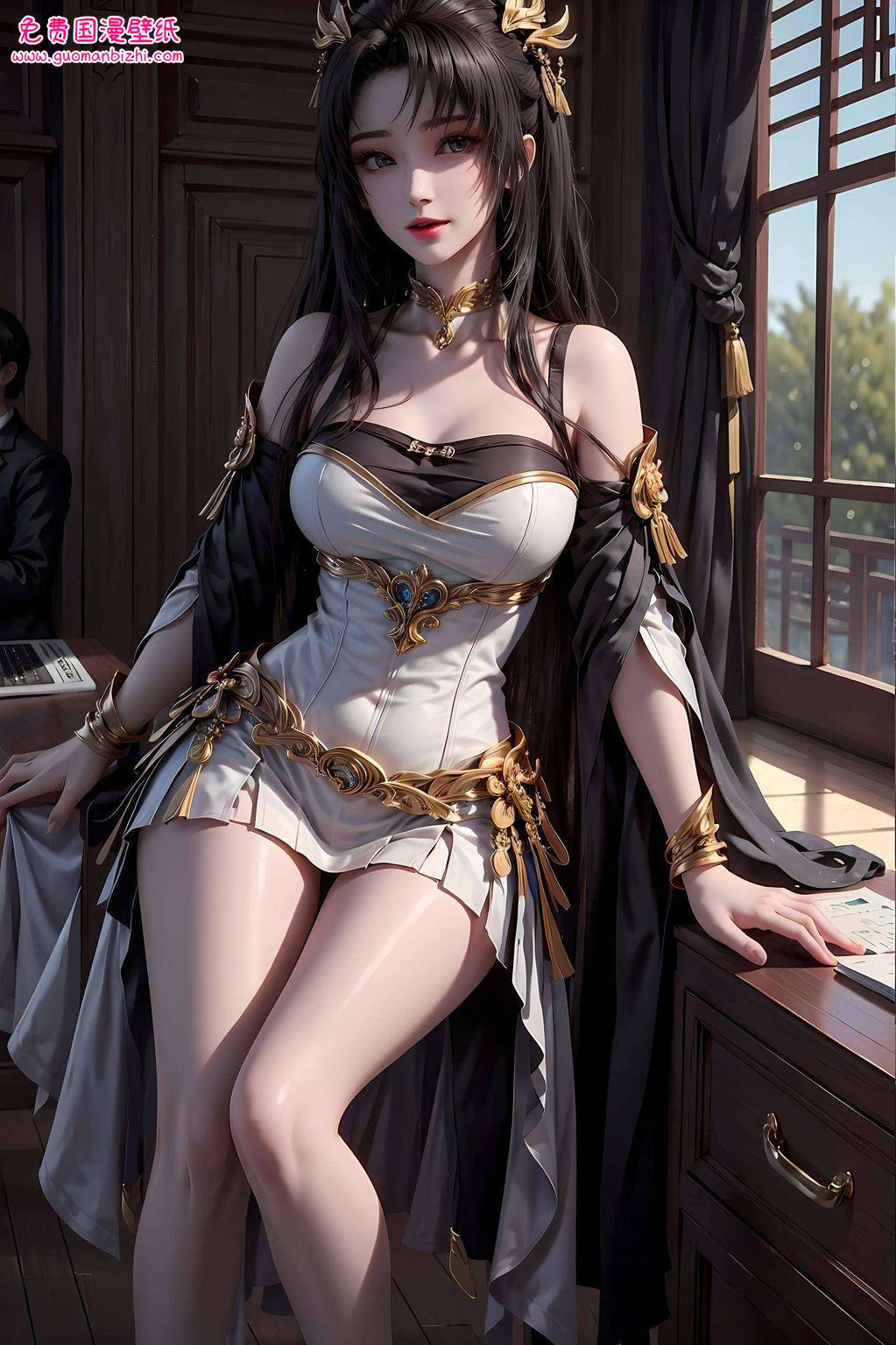 完美世界天狐仙子4k超高清壁纸——AI动漫人物壁纸，二次元壁纸手机桌面主题精选