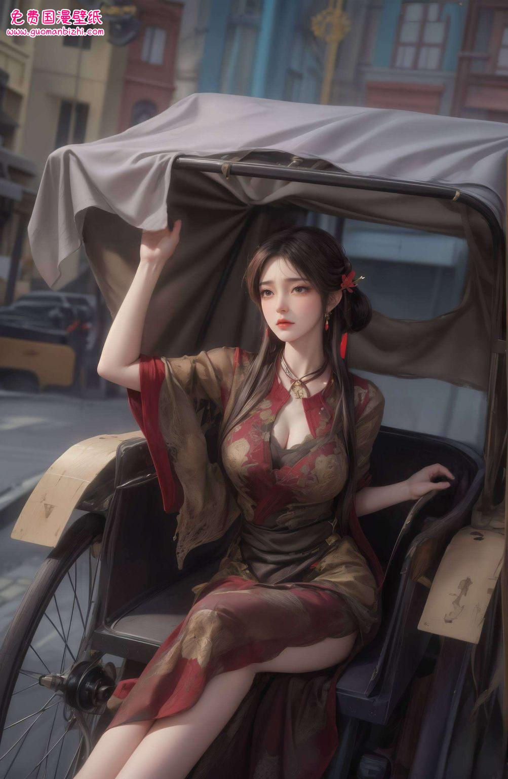 AI壁纸集：火灵儿动态，护眼壁纸，Win10桌面壁纸下载