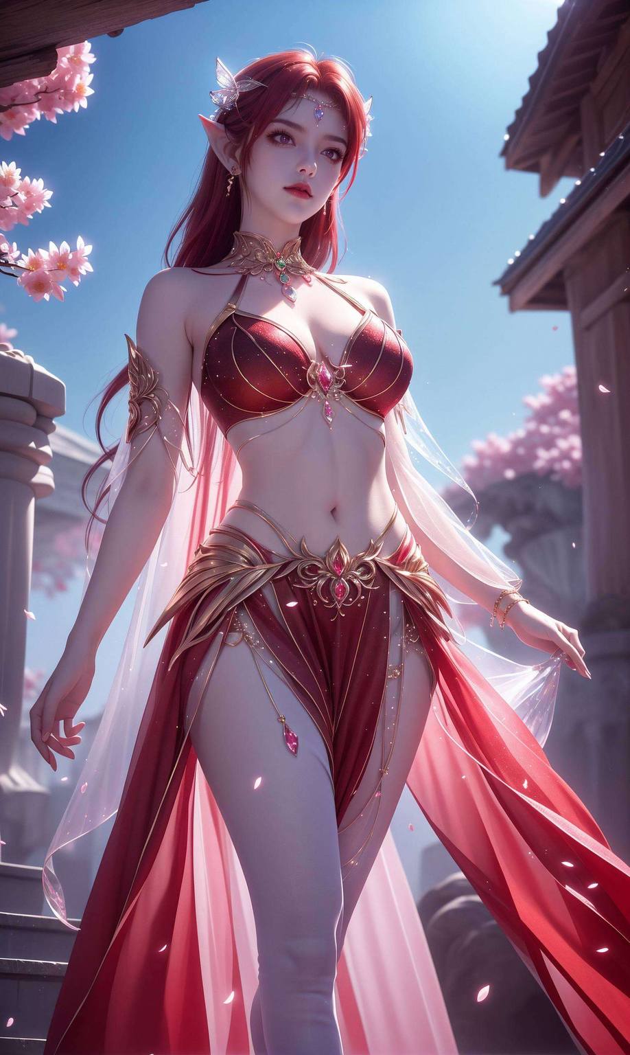 AI素材完美像素，妖夜高清壁纸海报，安卓锁屏新视觉震撼