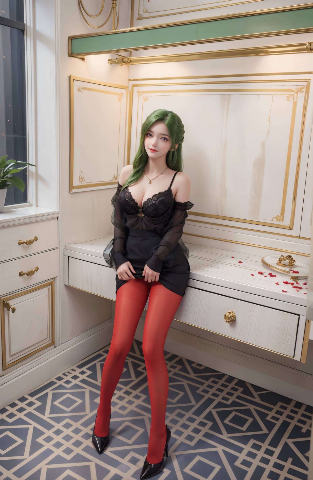 AI参考精选：芙蕖苹果游戏壁纸，iPhone锁屏新体验