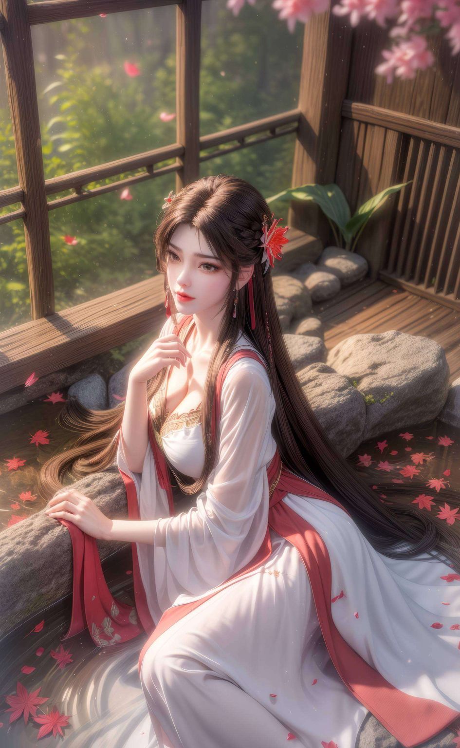 火灵儿石昊头像壁纸:AI范例,精细角色平板风,尽显Ins潮流头像 火灵儿石昊头像壁纸:AI范例,精细角色平板风,尽显Ins潮流头像