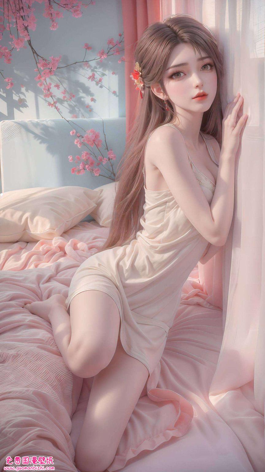 火灵儿全屏高清：AI角色与游戏壁纸，PC桌面视觉盛宴