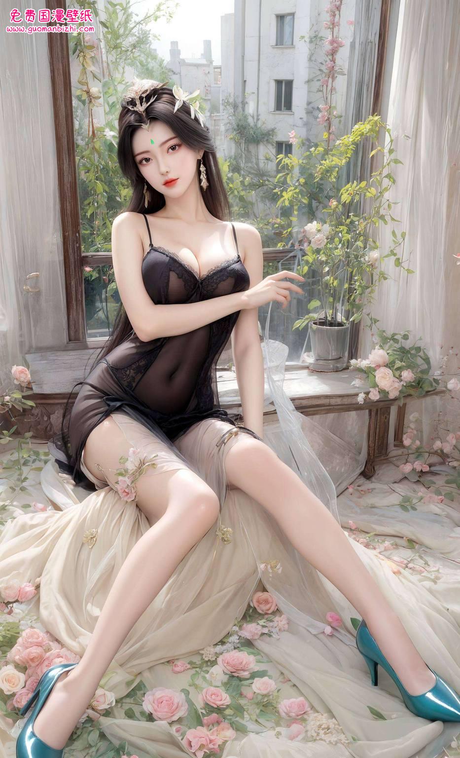 AI创作壁纸集——送你一张柳神动漫免费炫彩PC壁纸合集