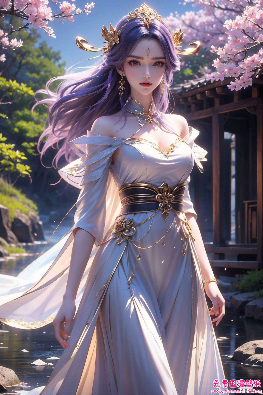 AI壁纸素材集：动漫天穹之境，IPAD潮图壁纸盛宴